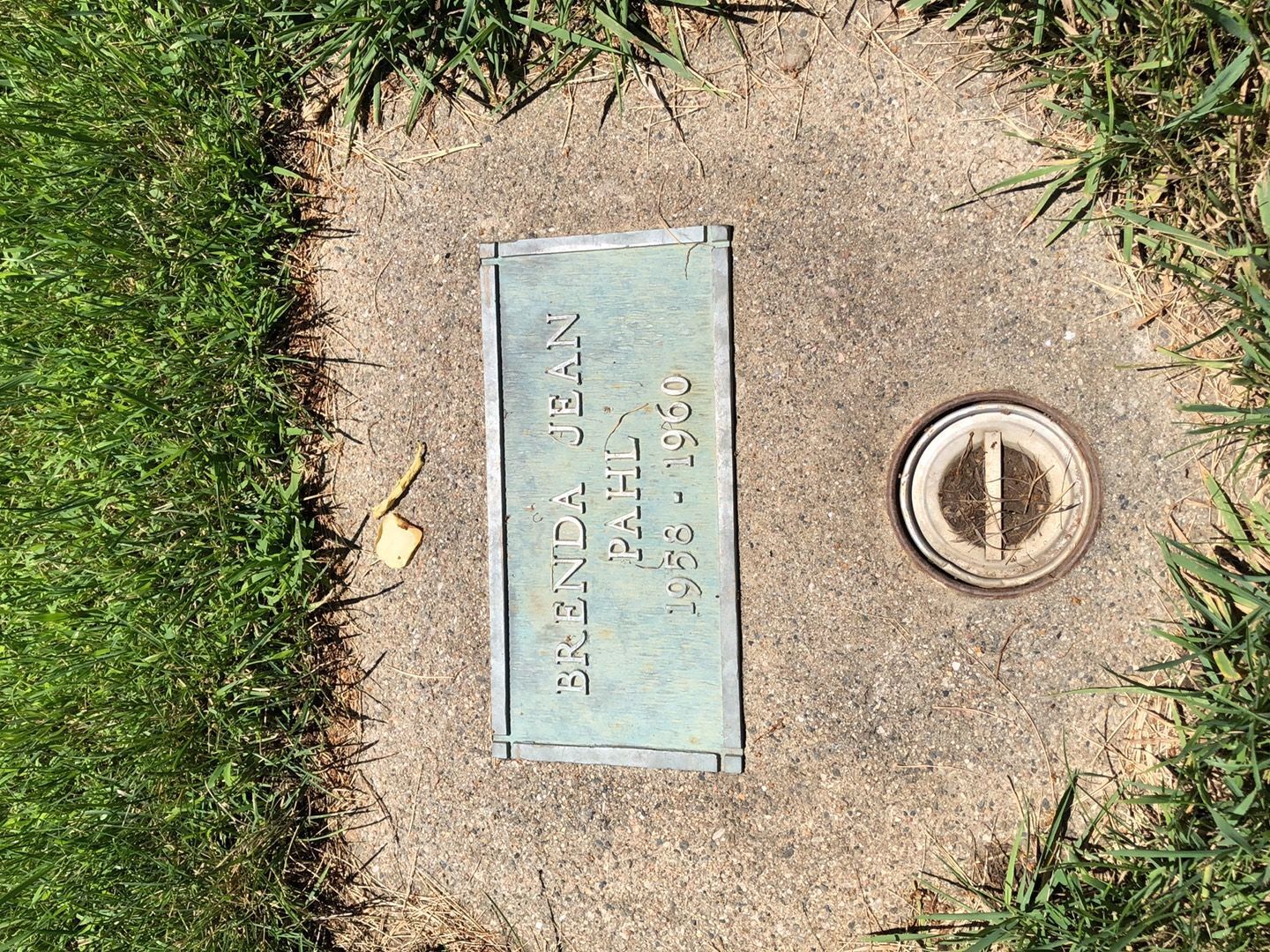 Brenda Jean Pahl's grave. Photo 1